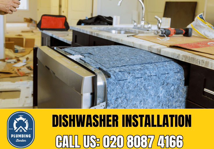 dishwasher installation St Johns Wood